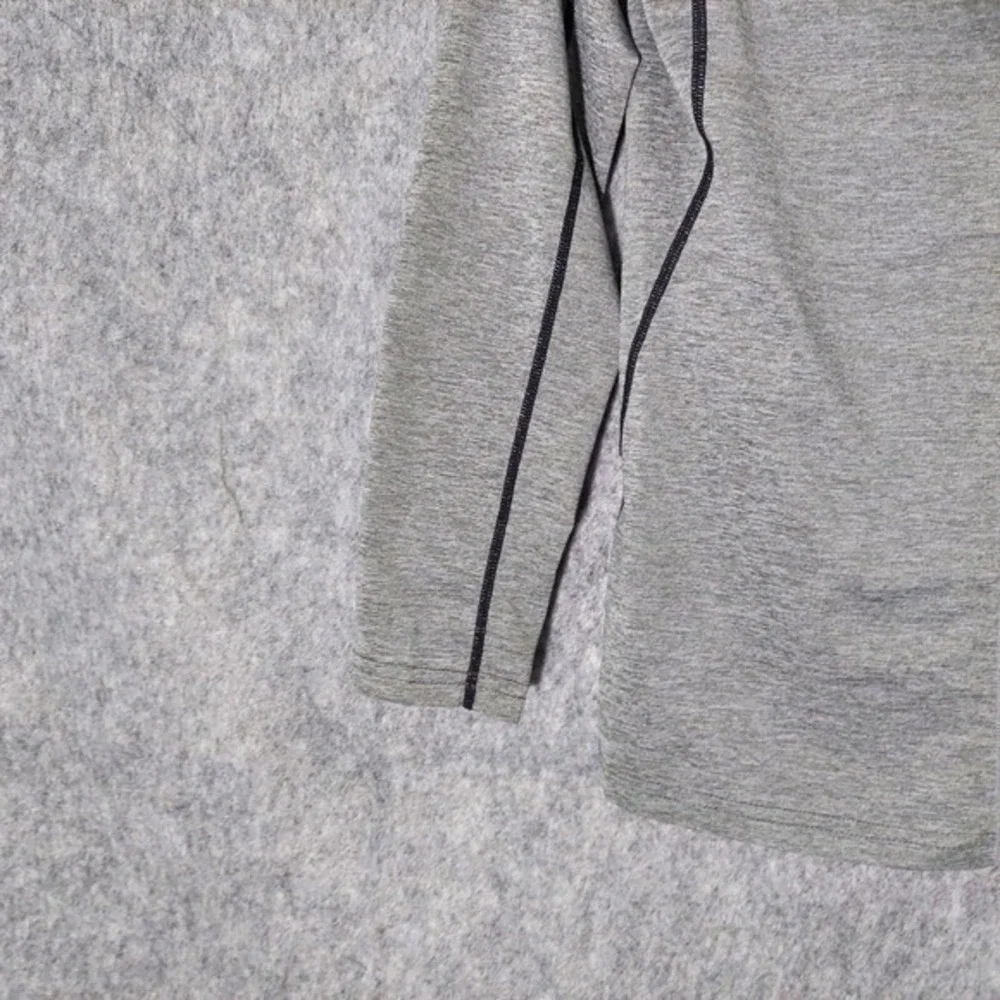 Nike Pro‎ Shirt Boys M Gray Dri Fit Compression Performance Training Athleisure